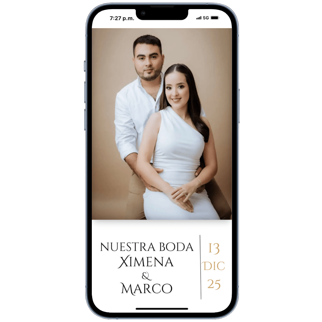 Plan Invitación Web Standard General Bodas